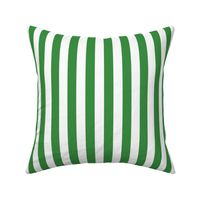 Green Vertical Stripes