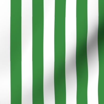 Green Vertical Stripes