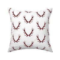 Plaid Deer Horns