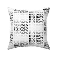 BIG DATA, black-gray text in a gradient on white, by Su_G_©SuSchaefer