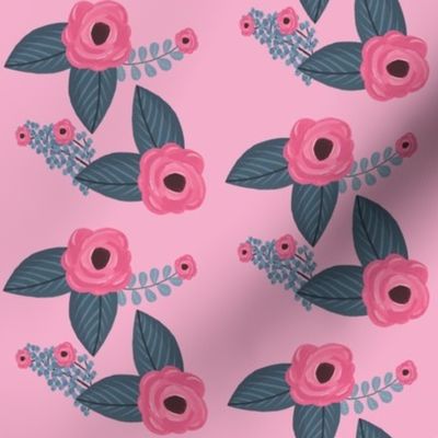 Swifting Floral - Pink