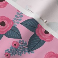 Swifting Floral - Pink