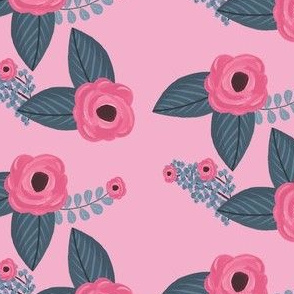 Swifting Floral - Pink