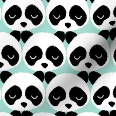 Panda Faces Mint