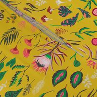 leaf_and_floral_study_yellow