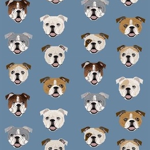english bulldog faces cute dog face fabric cute design for pet lovers english bulldog owners love dogs