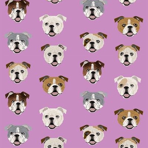 english bulldogs faces cute english bulldog fabric dog fabric dog lovers fabrics