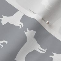 boston terrier grey fabric cute dog design best boston terrier silhouettes fabric cute dog silhouette fabric design