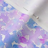 Abstract Purple Watercolor Background