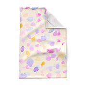 Watercolor Dots Polka Dot Pattern