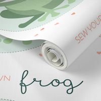 frogs cut and sew