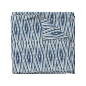 Shibori Diamond Blue