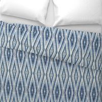 Shibori Diamond Blue