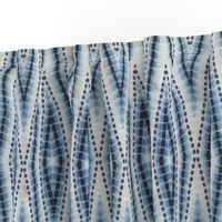 Shibori Diamond Blue