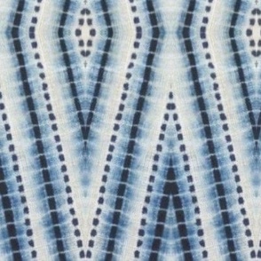 Shibori Diamond Blue