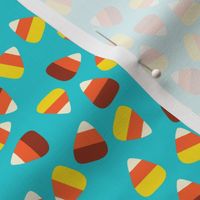 Candy Corn Coordinate-Turquoise