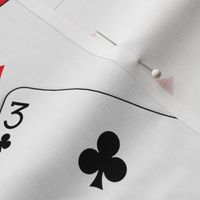 Playing cards Pattern - Red Backs