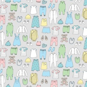Baby Clothes Gray