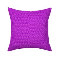 star quasicrystal - bright pink and purple