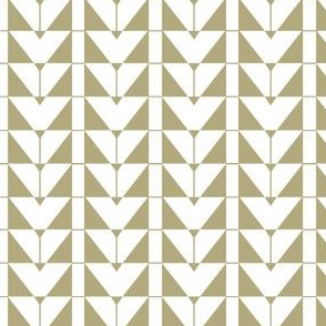 Geometric Triangels, beige