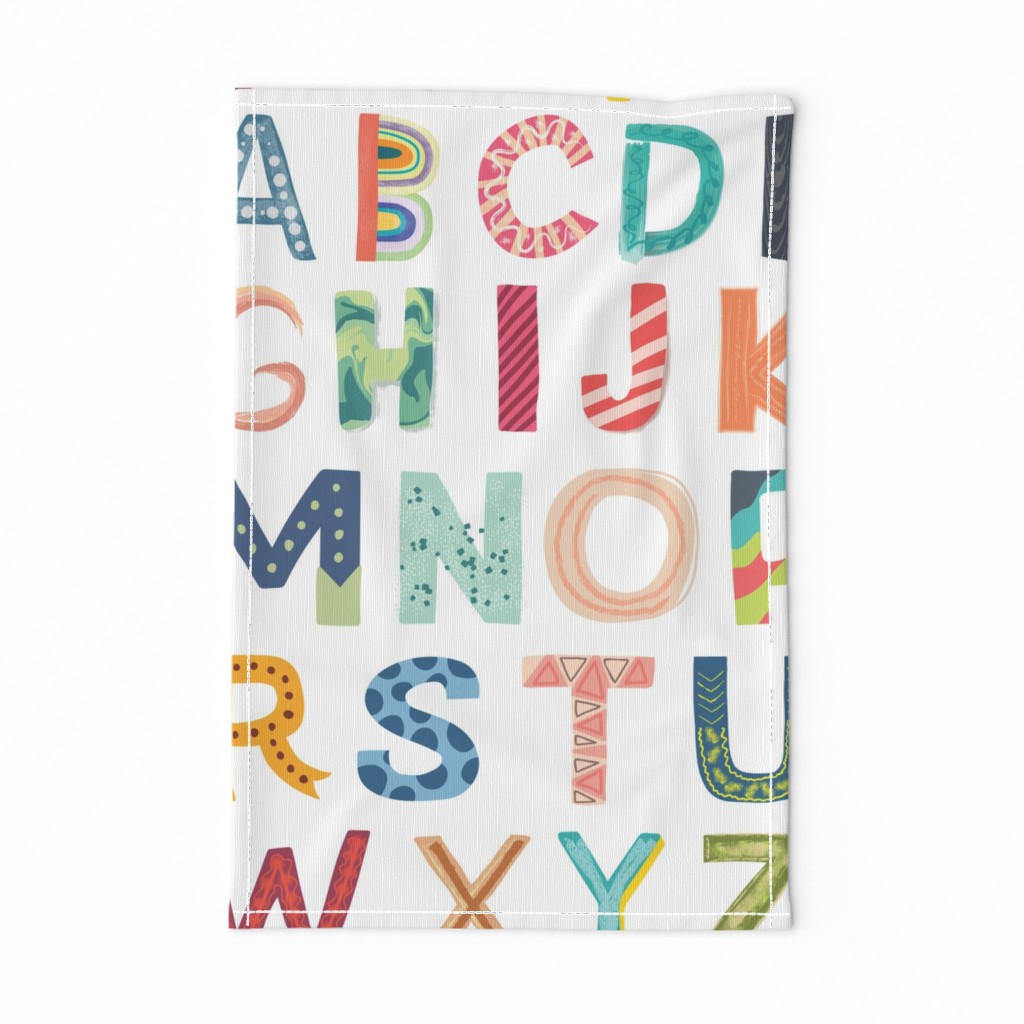 Alphabet blocks