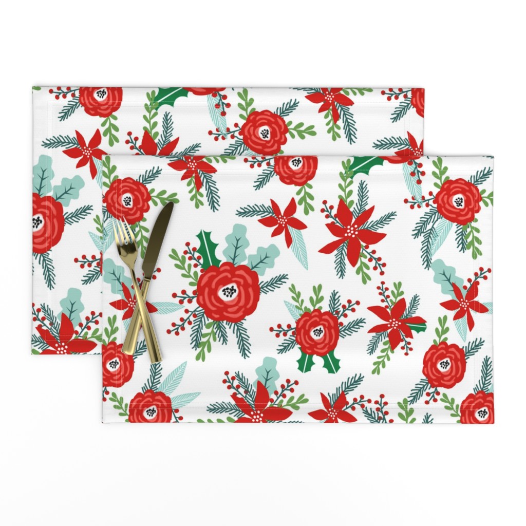 florals christmas floral poinsettia christmas flowers christmas holiday floral