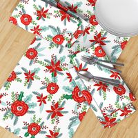 florals christmas floral poinsettia christmas flowers christmas holiday floral