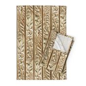 Floral Wood Carving Stripe