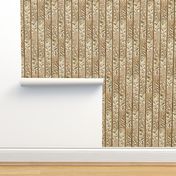 Floral Wood Carving Stripe