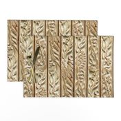 Floral Wood Carving Stripe