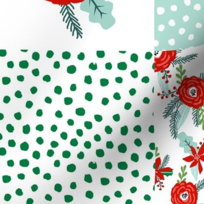 christmas cheater quilt fabric wholecloth quilt top christmas top holiday xmas fabric