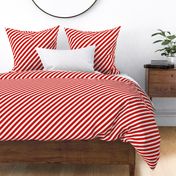 red and white candy stripes red diagonal stripe xmas holiday christmas red and white stripes
