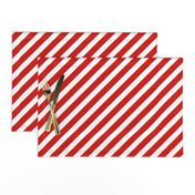 red and white candy stripes red diagonal stripe xmas holiday christmas red and white stripes