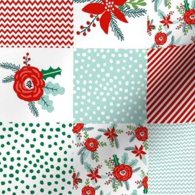 christmas cheater quilt crib blanket crib sheet baby christmas first christmas patchwork christmas patchwork design wholecloth quilt top