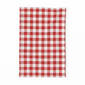 red and white christmas check tartan plaid red and white design