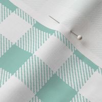 mint gingham plaid check tartan mint christmas plaid tartan