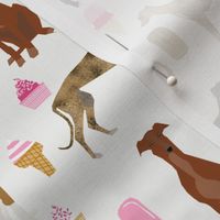 cute greyhounds ice cream fabric cute greyhound design fabric cute greyhound fabric ice cream food cutes fabric