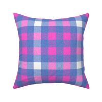 Emily Haddyr Presents Royal Dog Party ~ Scottie Plaid Flannel Base ~ Comtesse and Nelson
