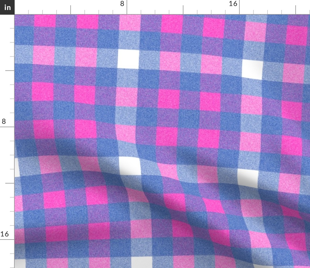 Emily Haddyr Presents Royal Dog Party ~ Scottie Plaid Flannel Base ~ Comtesse and Nelson