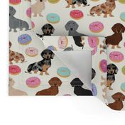 doxie dachshunds donuts cute dog fabric best dog fabric donuts dachshunds fabric doxie