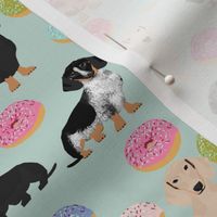 doxie dachshunds dog donuts doughnuts cute dog fabric best doxies dog fabric cute doxie dogs