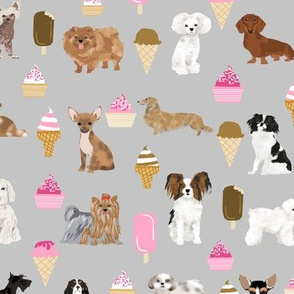 dogs ice cream fabric cute dogs fabric ice creams dogs dog cute dog fabric