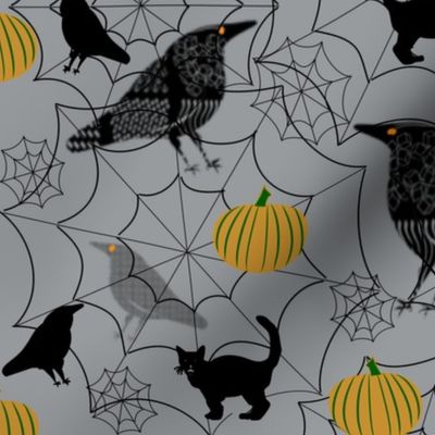 Ravens, Black Cats, and Cobwebs