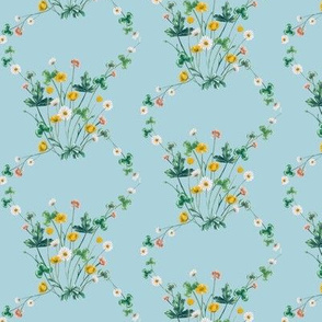 Wild Meadow Diamond, Powder Blue