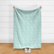 Mint Woven Watercolor