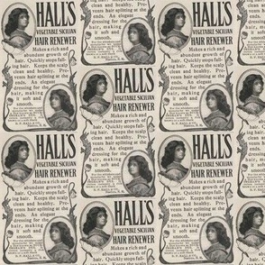 Hall's Hair 1907 ad