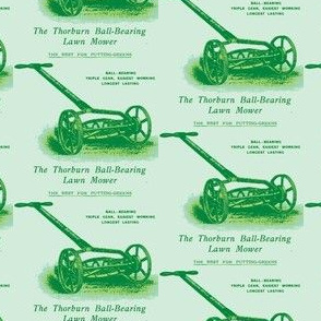 The Thornton Ball Bearing Push Mower