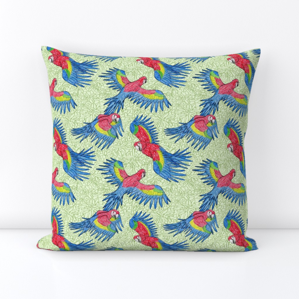 Macaw Fabric