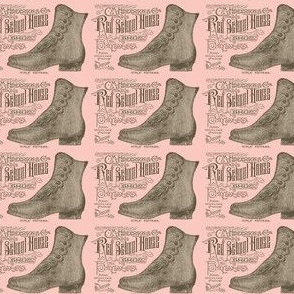 Victorian boots advertisment