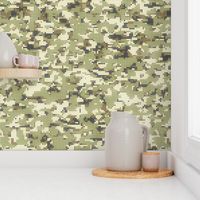  Dots Dotted Pixel Fall Woodland Camo Camouflage